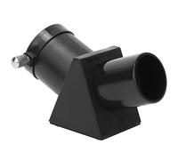 BONKZEBU Prisma in Vetro Ottico Specchio Diagonale a 45 Gradi con Dimensioni Dell'interfaccia da 0,965", Adatto per L'osservazione Astronomica e Terrestre, Guscio in Plastica Nera, Include 2