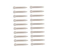 BONKZEBU Punte di Ricambio per Punzoni Centrali Teste in Acciaio Legato Durevoli per Foratura Set da 20 Pezzi per Marcatura di Precisione e Lavorazione dei Metalli (4 mm/0,16 pollici)