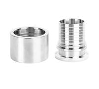 BONKZEBU Raccordi a Collegamento Rapido per Prevenzione Perdite con Giunto di Compressione in Acciaio Inossidabile 304 per Prodotti Lattiero-caseari