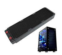 BONKZEBU Radiatore in Alluminio a Doppio Strato da 45 Mm per PC Cooler per stabilità e Scorrevolezza della CPU del Computer Attrezzature Industriali