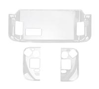 BONKZEBU Resistente Guscio Trasparente per PC per Console di Gioco Steam Deck, Custodia Protettiva Antigraffio, Protezione Completa da Cadute e Graffi, Facile Installazione e Rimozione, Set da 3 Pezzi