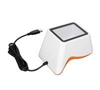 BONKZEBU Scanner di Codici a Barre da Tavolo a Risparmio Energetico Stabile Ed Efficiente Design Indicatore Luminoso Colorato per Attrezzature POS per Negozi ABS LED Bianco GT-790 per il Mercato