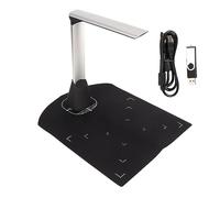 BONKZEBU Scanner per Documenti USB Pieghevole da 5 MP per Formato | Corpo in Lega di Alluminio, Precisione OCR 98%, Registrazione Didattica Remota, per Windows 11/10/8/7