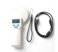 BONKZEBU Scanner per Microchip per Animali Domestici con Bluetooth, Ampio Display OLED Connessione USB Bluetooth Lettore di Etichette per Animali con Spazio di Archiviazione, Portatile