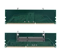 BONKZEBU Scheda Adattatore di Memoria per Laptop/desktop DDR3, Convertitore SO DIMM da 204 a 240 Pin
