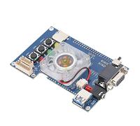 BONKZEBU Scheda IO Scheda Sostitutiva Porta VGA con Uscita Video Analogica con Jack Audio da 3,5 Mm, Ventola e Pulsanti per gli Appassionati di FPGA