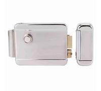 BONKZEBU Serratura per Porta di Sicurezza Antifurto a Controllo Elettrico per la Casa con Design a Testa Singola DC12V per L'ingresso del Cancello