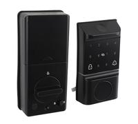 BONKZEBU Serratura Precisa e Intelligente con Impronta Digitale con Riconoscimento Multidimensionale Rapido per la Sicurezza Domestica con Password Virtuale, Ingresso Senza Chiave per Porta