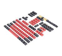 BONKZEBU Set di 128 Tasti PBT in Stile Giapponese con Elementi di Animazione, Design Ergonomico per la Riduzione della Pressione Sul Polso, Adatti per Tastiere Meccaniche, vestibilità Universale