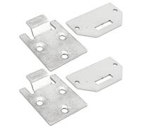 BONKZEBU Set di Piastre Inferiori per Cerniera del Sedile del Carrello da | Materiale in Alluminio Resistente per la Medaglia EZ-GO TXT 1995 e Successivi | 2 Cerniere del Sedile, 2 Piastre del per