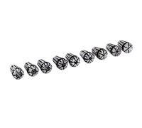 BONKZEBU Set di Pinze ER8 da 9 Pezzi, Acciaio Rapido, Precisione 0,005 Mm | Set portapinza CNC, pinza per fresatura, pinza per incisione per utensile da tornio, resistente alla tensione