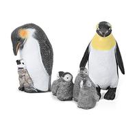 BONKZEBU Simulazione di Giocattoli Modello Animale, Set da 5 Pezzi | Statuette in plastica morbida per bambini, decorazioni, oggetti da collezione, toppers per torte