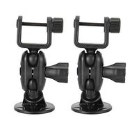 BONKZEBU Staffa a Ventosa per Telecamera da Cruscotto Leggera e Compatta da 2 Pezzi con Supporto per Registratore per Auto con Nastro Biadesivo Regolabile a 360 Gradi per gli Appassionati di Auto