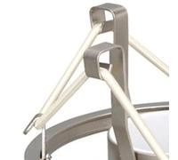 BONKZEBU Supporto Antiurto per Microfono in Metallo, Supporto Antivibrazione, Protezione dello Schermo del Microfono per la Registrazione di Trasmissioni, Metallo (Argento)