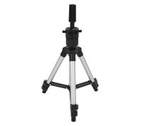 BONKZEBU Supporto per Parrucca Regolabile Treppiede Supporto per Testa di Manichino in Lega di Alluminio per Parrucchiere, Materiale Durevole