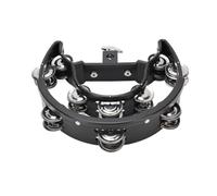 BONKZEBU Tamburello a Doppia Design Ergonomico Perfetto per Feste Ed Eventi ABS Leggero e Resistente