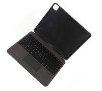 BONKZEBU Tastiera Wireless per Tablet IOS 12,9 Pollici Custodia Protettiva Nera Durevole Ritagli Magnetici Precisi per Lavoro D'ufficio, Studio Scolastico Materiale ABS in Pelle PU