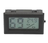 BONKZEBU Termometro Digitale per umidità e Temperatura con Sonda da 1,5 | Mini igrometro con supporto incorporato, per serra, vasca per rettili, umidificatore, cantina per vino e incubatrice