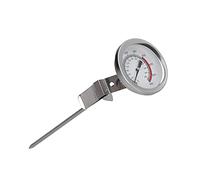 BONKZEBU Termometro per Frittura in Acciaio Inossidabile, Termostato per Latte, Tè e Caffè, Termostato Ad Alta Temperatura per Grill per Tacchino, per Friggitrice, Indicatore