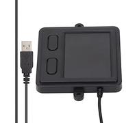 BONKZEBU Touchpad Portatile Compatto Incorporato Cablato USB per Desktop Portatili, Trackpad per Mouse a 2 Pulsanti per Uso Commerciale Generale, Materiale ABS