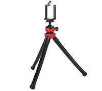 BONKZEBU Treppiede Portatile Flessibile per Polipo per Smartphone con Fotocamera, Supporto di Alta qualità per Qualsiasi Circostanza, Design Compatto, Ideale per Vlogger, Materiale in Gomma, Come