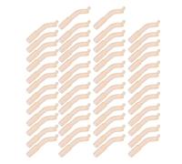 BONKZEBU Tubo Durevole per Lenza da Pesca alla Carpa in Gel di Silice, Tubo Flessibile in Silicone Galleggiante Anticorrosione per Appassionati di Pesca, Giallo Chiaro, 50 Pezzi (50 Pezzi)