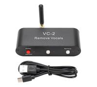 BONKZEBU VC 2 Karaoke VOCAL REMOVER CON RECESPTION, INPUT E OUTPUT AUX da 3,5 Mm, Eliminazione del Suono Hardware E Software, per Canzoni Stereo, Macchine per Karaoke