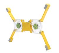 BONKZEBU Ventola per Notebook Dispositivo di Raffreddamento per Laptop USB Supporto di Raffreddamento per Radiatore Pieghevole con Luce LED per Utenti (#3)