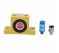 BONKZEBU Vibratore Pneumatico G1 8in 27500 37500rpm 840 2400N Vibratore Industriale Ad Alta velocità Alimentato Ad Aria per L'industria Farmaceutica Alimentare