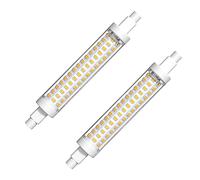 Bonlux 15W Lampadina R7S 118mm a LED Lineare Bianco Fredda 6000k, Non-Dimmerabile J118 Slim Doppio Effeto Equivalenti 125W 120W Lampada Alogena Lineare AC 220-240V 1300LM 360 Gradi (pacco da 2)