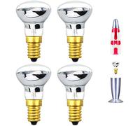 Bonlux 25W E14 R39 Lampada di Lava Riflettore a Incandescenza (4Pcs)