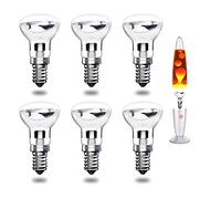 Bonlux 40W E14 R39 Dimmerabile Faretto SES Lampadina a Incandescenza, Ricambio per Lampada Lava Lite (Luce Calda, 6-Unità)