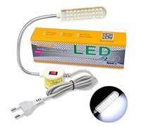 Bonlux A collo di cigno Macchina Da Cucire Lavoro Luce 30 LED Lampada Funzionante Con Magnetic Base Di Montaggio per Tutti Macchina Da Cucire Illuminazione