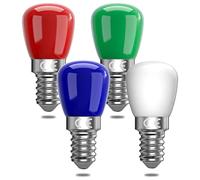 Bonlux E14 colorato ha portato lampadina, 3W rosso verde blu giallo lampadina LED, adatto per AC220-240v, Halloween/Natale/luce festival, bar/festa lampadina colore
