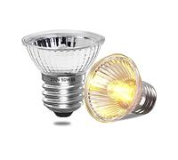 Bonlux Lampadina E27 UVA UVB 50W Lampada Riscaldante Tartarughe di terra, Lampada UV Tartarughe d'acqua, Lampadine Acquario Lampade Riscaldanti per Rettili, Animali, Pulcini (Dimmerabile, 2 Pezzi)