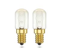 Bonlux Lampadina Forno 300 Gradi, E14 Lampadina per Lampada di Sale T22 E14 Dimmerabile Bianca Calda 2700K 300LM 42W Lampadina per Lampada di Sale/Frigorifero/Forno/Microonde AC 220-240V 2 Pezzi