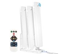 Bonlux Luci da Cucina a LED sotto i Mobili, Luce con Sensore di Movimento Regolabile per Interni, 3 Colori, Luci sotto i Pensili, Striscia LED Ricaricabile per Armadio, Scale, Mensola, Confezione da 3