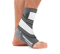 bonmedico Cavigliera Ortopedica Elastica, Uomo Donna - Tutore Caviglia Sportivo Regolabile - Fascia per Distorsione, Protezione e Supporto Piede