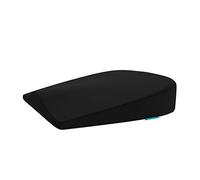 bonmedico Cuscino Antireflusso - Cuscino a Cuneo Ergonomico in Memory Foam - Cuscino Ortopedico per Supporto Schiena, Ideale per Auto, Divano e Poltrona (Nero)