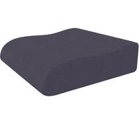 bonmedico Cuscino per Sedia Supporto Schiena, Ergonomico a Cuneo per Ufficio, Auto, Sedie e Divano - Cuscino Ortopedico - Rialzo per Sedia a Rotelle (Grigio)
