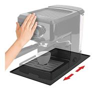 Bonna Macchina da caffè, Tappetino Antiscivolo, Accessorio per Macchina da caffè, Compatibile con Siemens EQ6, De'Longhi Magnifica, ECC., Philips LatteGo, ECC. Nero