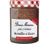 BONNE MAMAN Crema spalmabile Cacao, Nocciole e Riso Croccante 330g