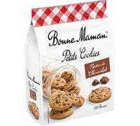 BONNE MAMAN - Piccoli biscotti con Pepite di Cioccolato - Croccanti e autentici - La bustina da 250 g