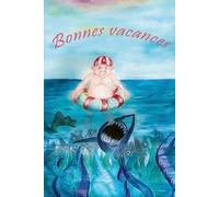 Bonnes vacances !: Carnet de Notes Original - Attention au Requin ! | Cahier de Brouillon A5 Ligné, Humour Noir et Frisson Marin, Cadeau Insolite pour Petits et Grands