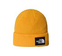 The north face salty beanie unisex foderato giallo