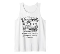 Bonneville Salt Flats Utah Speedway, Design Invecchiato Canotta