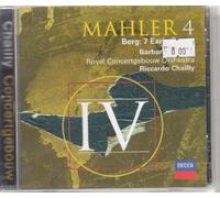 Alexander Kerr Mahler: Symphony No. 4 - Berg: 7 Early Songs (Bonney / Royal (CD)