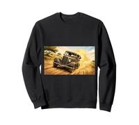 Bonnie & Clyde Storia d'Amore Romantico Vintage Prima Fuga Felpa