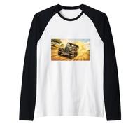 Bonnie & Clyde Storia d'Amore Romantico Vintage Prima Fuga Maglia con Maniche Raglan
