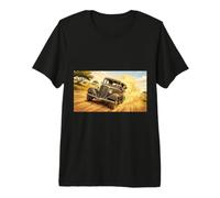 Bonnie & Clyde Storia d'Amore Romantico Vintage Prima Fuga Maglietta Premium